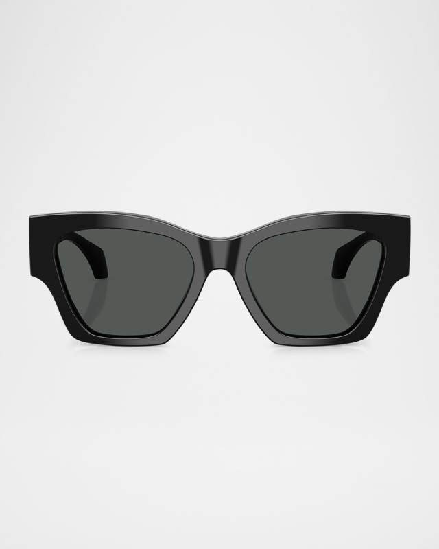 VE4492U Square Logo-Print Sunglasses
